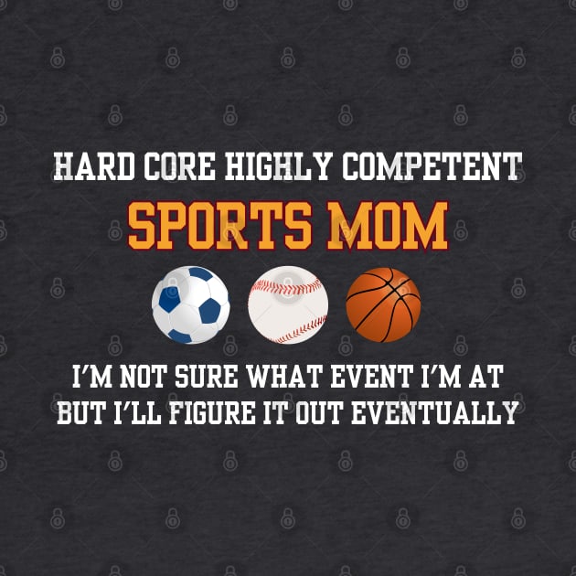 Sports Mom by Hoydens R Us